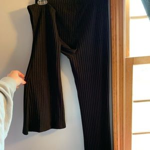 Forever 21 Flare Striped Pants